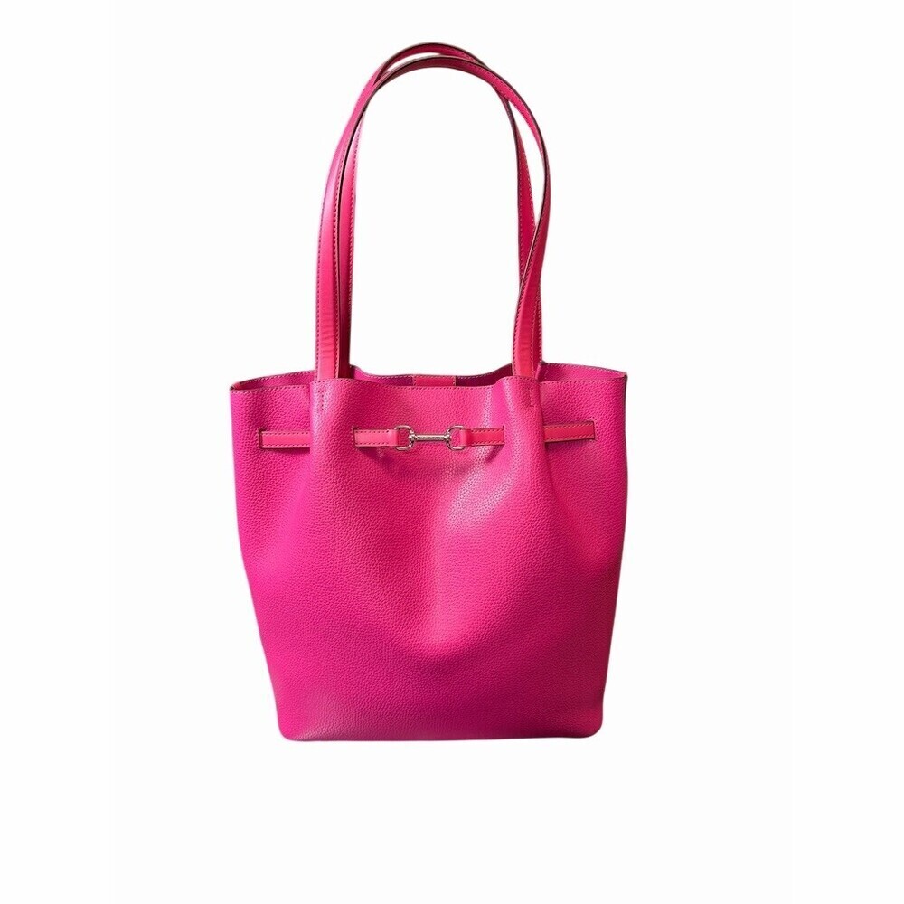 Michael Kors Hot Pink Leather Tote